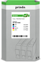 Prindo Green Multipack Schwarz / Cyan / Magenta / Gelb