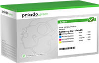 Prindo Green Multipack Schwarz / Cyan / Magenta / Gelb