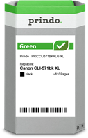 Prindo Green XL Schwarz Druckerpatrone