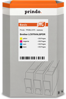 Prindo PRSBLC970 Multipack Schwarz / Cyan / Magenta / Gelb