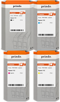 Prindo PRSET06B MCVP Multipack Schwarz / Cyan / Magenta / Gelb