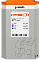 Prindo PRSET1295 MCVP Multipack Schwarz / Cyan / Magenta / Gelb
