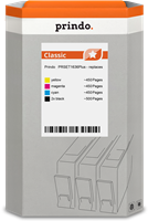 Prindo PRSET1636Plus Multipack Schwarz / Cyan / Magenta / Gelb