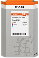 Prindo PRSET2705 Multipack Cyan / Magenta / Gelb