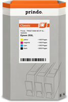 Prindo PRSET3596 MCVP Multipack Schwarz / Cyan / Magenta / Gelb
