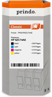 Prindo PRSHP6ZC74AE Multipack Schwarz / Cyan / Magenta / Gelb