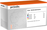 Prindo PRTHPCC530A Rainbow Schwarz / Cyan / Magenta / Gelb Value Pack