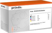 Prindo PRTHPCF210A Rainbow Schwarz / Cyan / Magenta / Gelb Value Pack