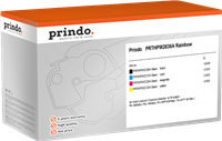 Prindo PRTHPW2030A Rainbow Schwarz / Cyan / Magenta / Gelb Value Pack