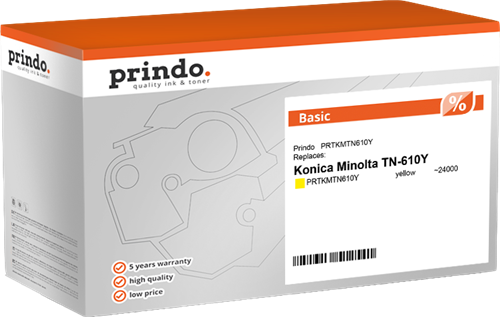 Prindo bizhub Pro C6500 PRTKMTN610Y