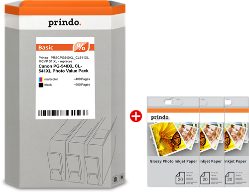 Prindo Basic XL Schwarz / mehrere Farben Value Pack