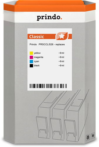 Prindo Classic Multipack Schwarz / Cyan / Magenta / Gelb