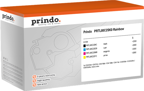 Prindo CX410dte PRTL80C2SK0