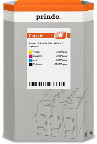 Prindo Classic XL Multipack Schwarz / Cyan / Magenta / Gelb
