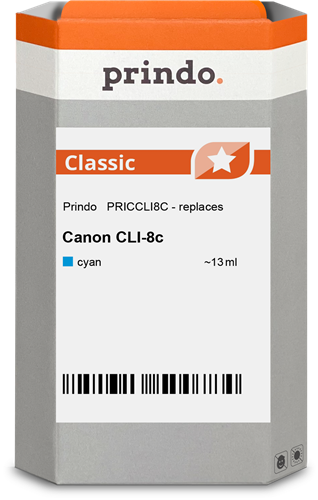 Prindo CLI-8 Cyan Tintenpatrone