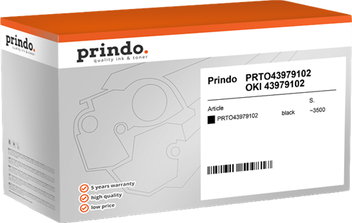 Prindo PRTO43979102 Schwarz Toner