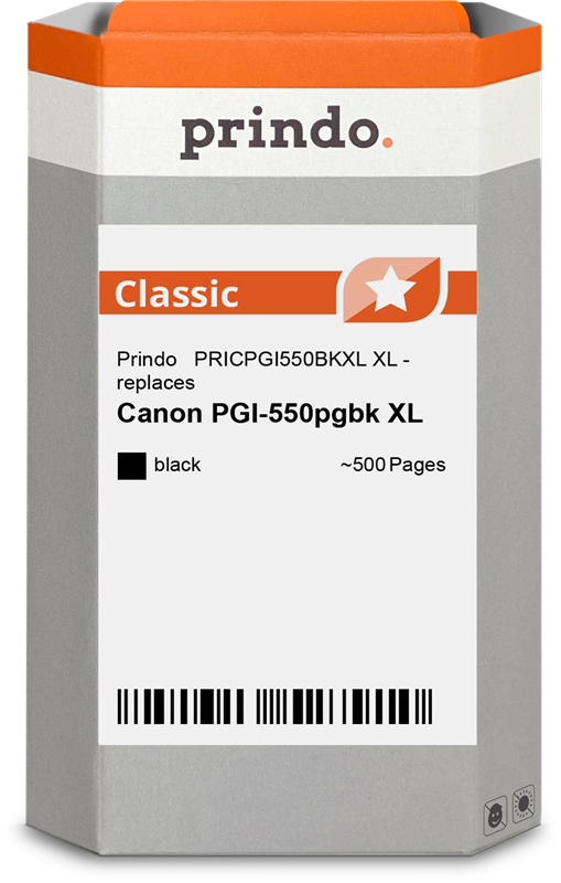 Prindo PIXMA MG7100 PRICPGI550BKXL