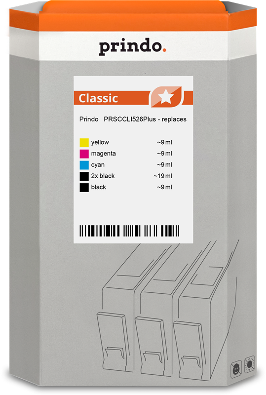 Prindo PIXMA MX715 PRSCCLI526Plus