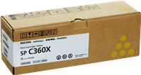 Ricoh SP C360XY Gelb Toner